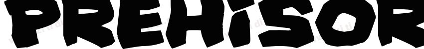 Prehisoric Caveman字体转换